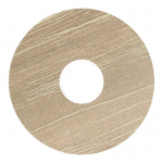 Rozet 17 mm (10 st.) Antiek eiken beige