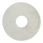 Rozet 17 mm (10 st.) Geloogd grenen sneeuw
