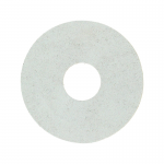 Rozet 17 mm (10 st.) Beton wit