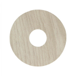 Rozet 17 mm (10 st.) Eiken beige