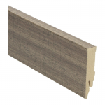 Rechte folieplinten 70x14 mm Country eik wit