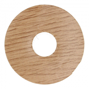 Rozet 17 mm (10 st.) Eiken naturel