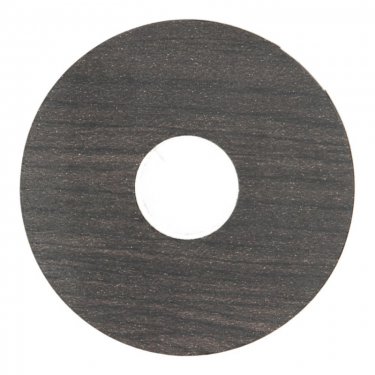 Rozet 17 mm (10 st.) Wenge zwart