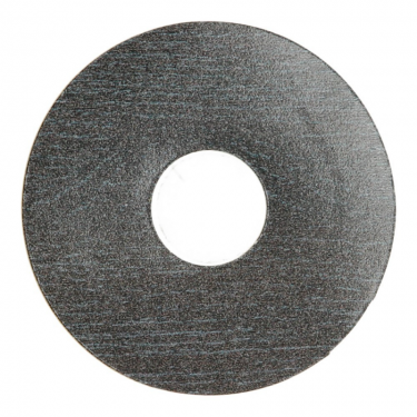 Rozet 17 mm (10 st.) Zwart geolied