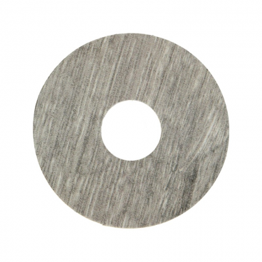 Rozet 17 mm (10 st.) Eiken salmiak grijs