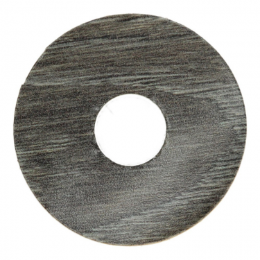 Rozet 17 mm (10 st.) Scarlet oak dark grey