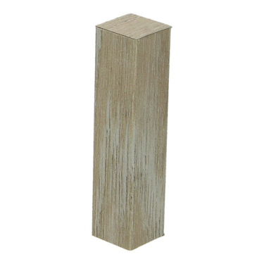 Hoek/eindstuk folie per 4 stuks Scarlet oak beige