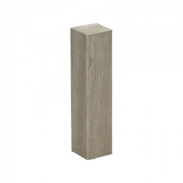 Hoek/eindstuk folie per 4 stuks Eiken beige