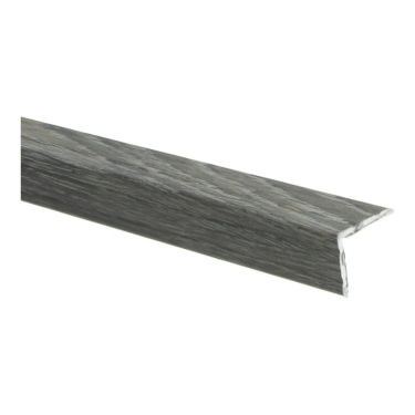 Duo-Hoekprofiel 24,5 x 30 mm Scarlet oak dark grey