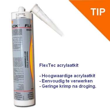 Flextec acrylaatkit / Afdichtkit