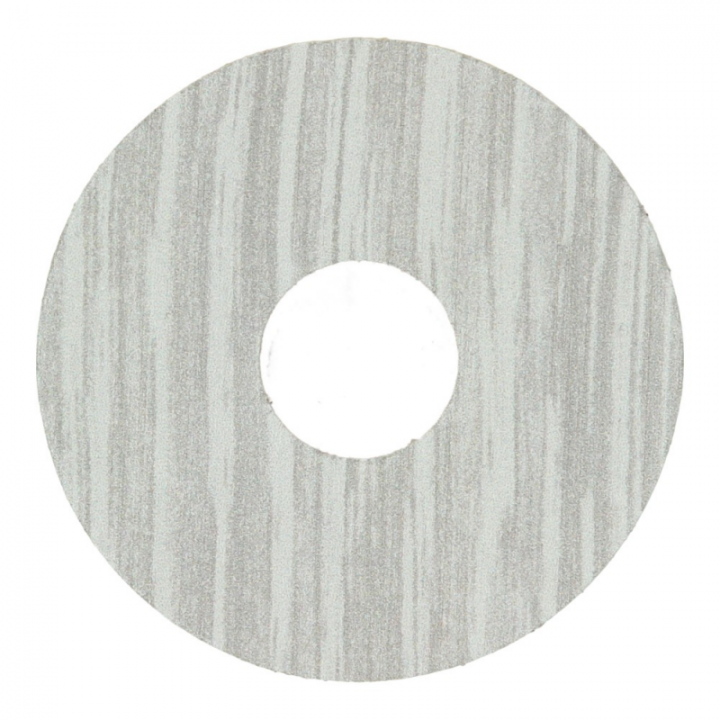 Rozet 17 mm (10 st.) Klassieke patina eik grijs