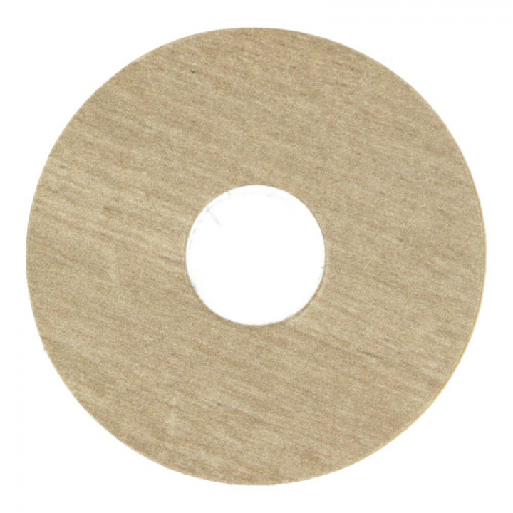 Rozet 17 mm (10 st.) Zachte eik warm grijs