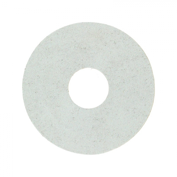 Rozet 17 mm (10 st.) Beton wit