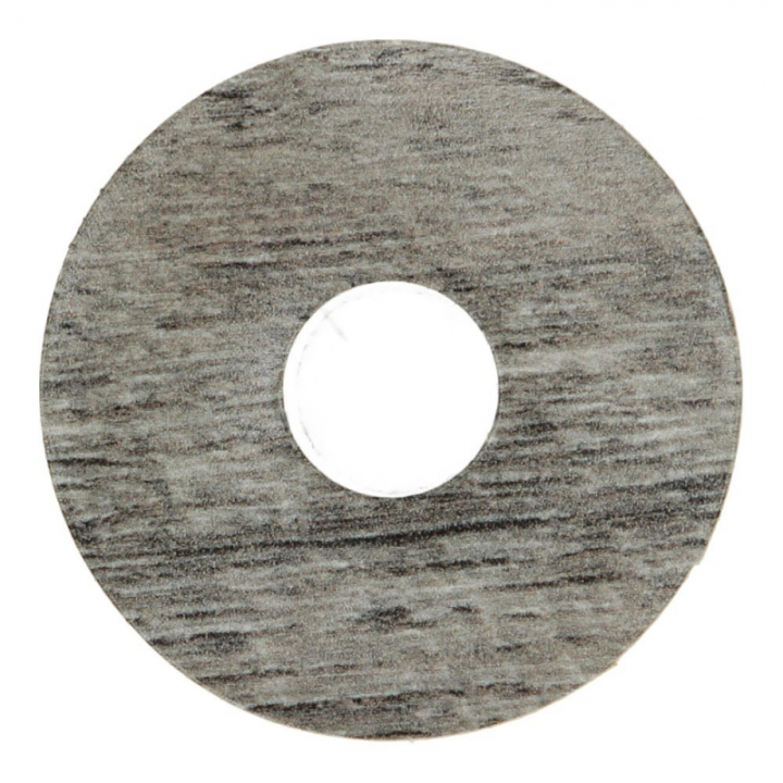 Rozet 17 mm (10 st.) Castle oak light grey