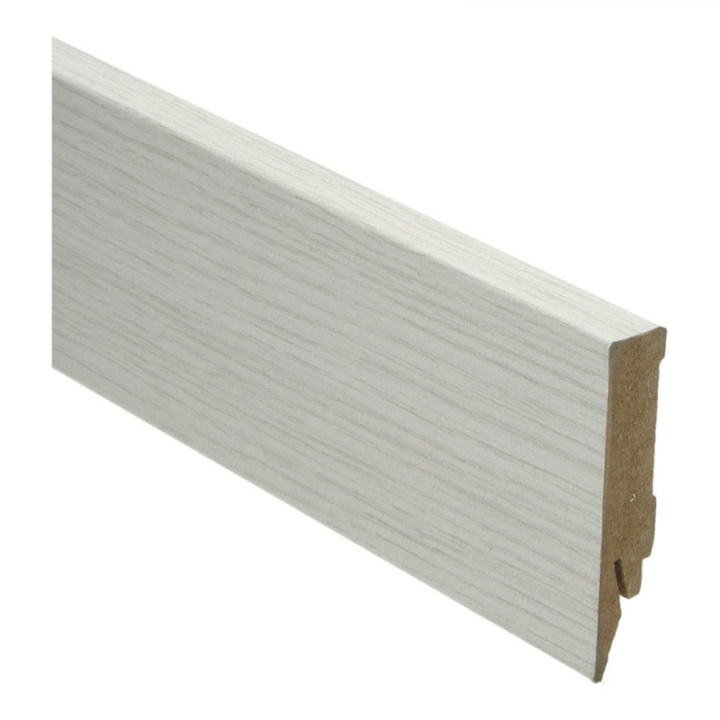 Rechte folieplinten 70x14 mm Aspen eiken