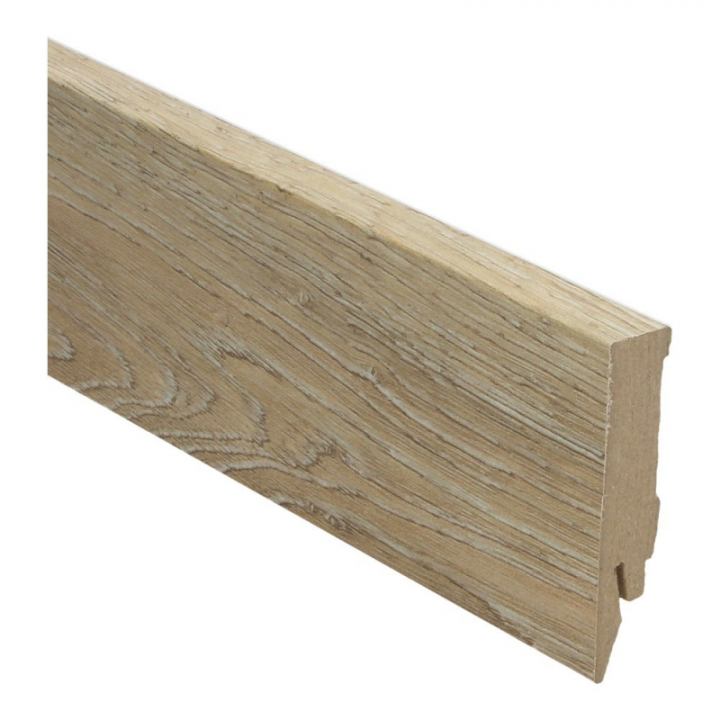 Rechte folieplinten 70x14 mm Scarlet oak nature