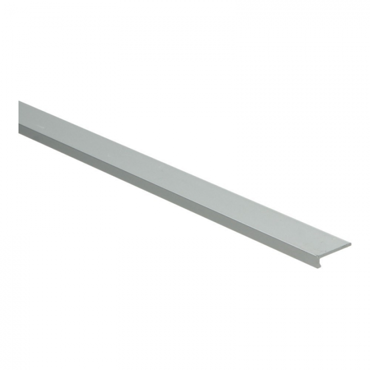 Hoekprofiel voor PVC 4 mm zilver 250 cm